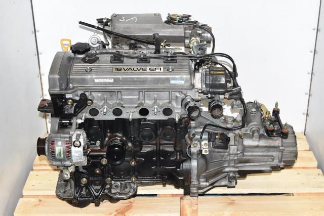Used JDM Corolla 1.8L Prizm 1993-1997 AE102 DOHC 7A-FE Replacement Engine Package