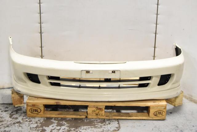 Used JDM Acura Integra 1994-2001 Type-R White Front Bumper Cover with Lip for Sale