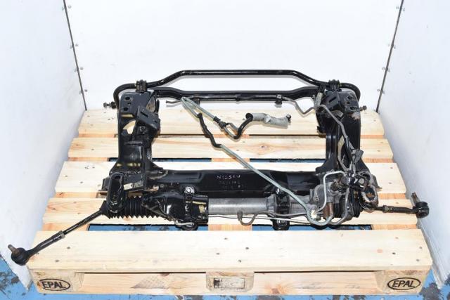 Used JDM RHD Nissan Skyline GTR R32 89-94 Replacement Front Subframe with Steering Rack for Sale