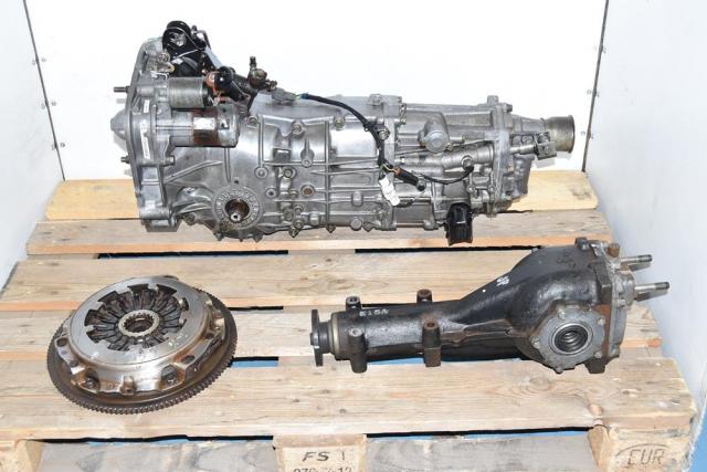 JDM WRX 2002-2005 Replacement Pull-Type 5-Speed Manual Transmission with Matching 4.11 Rear Differential