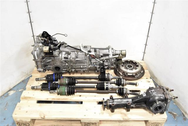 Used 2002-2005 WRX Replacement JDM 5-Speed Manual Transmission with GD Axles and Rear 4.444 LSD