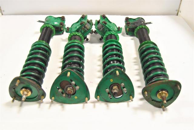JDM Subaru WRX STi GDB 5x114.3 Aftermarket TEIN Adjustable Front & Rear Coilovers for Sale 2002-2007