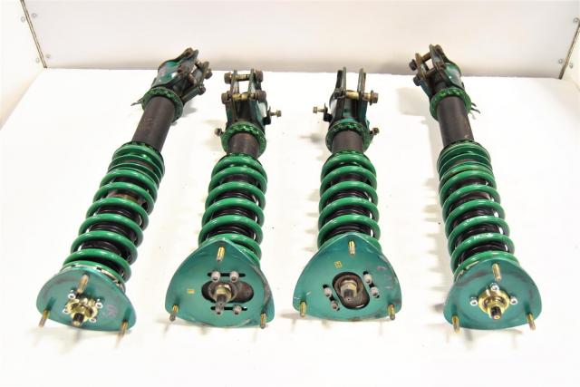 Used JDM TEIN Aftermarket 5x100 Mono Flex WRX 2002-2005 Adjustable Coilovers for Sale