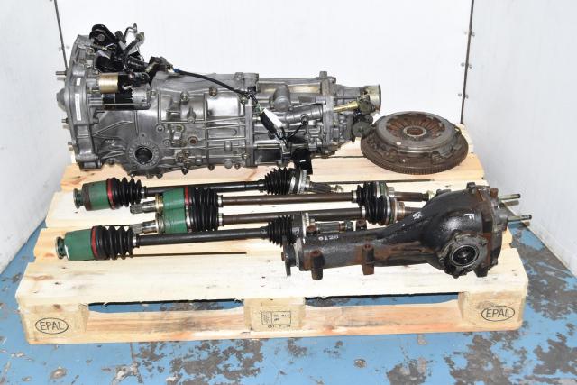Used JDM WRX 2002-2005 Manual 5-Speed Transmission with Matching 4.444 Rear Differential