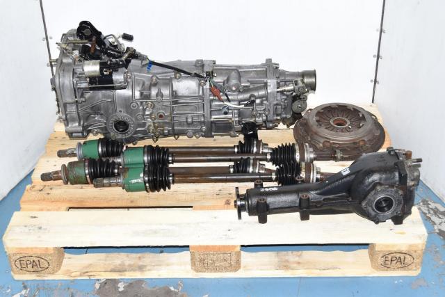 Used WRX Replacement JDM 5-Speed Manual Pull-Type Transmission with Rear 4.444 LSD