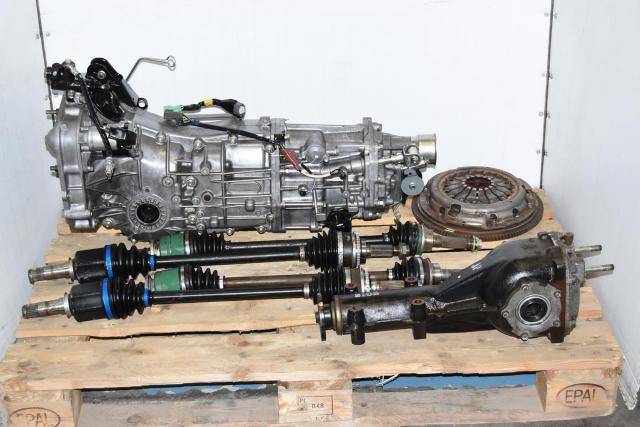 WRX 2006-2014* Manual Push-Type Transmission with Matching 4.11 Rear Differential, Axles & Clutch Components