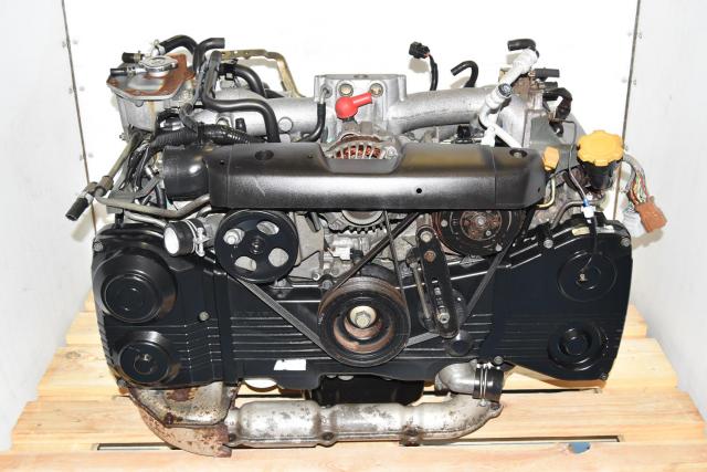 Used Subaru JDM DOHC 2.0L Replacement AVCS EJ205 TF035 Turbocharged 2002-2005 TGV Delete Engine