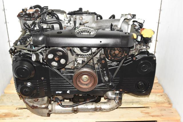 JDM 2.0L EJ205 DOHC 2002-2005 Cable Throttle TF035 Turbocharged & TGV Delete Engine for Sale