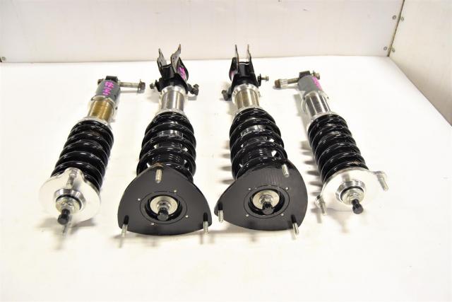 Used Subaru JDM Silver ZZS Aftermarket Legacy GT Adjustable Coilovers for Sale 04-09