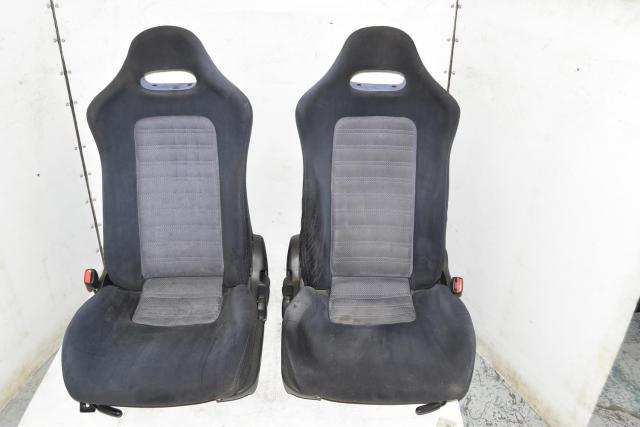 Used JDM Nissan Skyline R33 GTR Replacement OEM Front Left & Right Seats for Sale