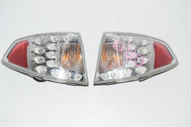 Used JDM 2008-2014 GR WRX STi Replacement OEM Rear Left & Right Tail Light Assembly for Sale