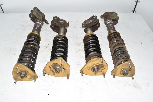 Used GD JDM WRX Impreza 5x100 HKS Aftermarket Hipermax Pro Coilovers for Sale
