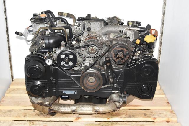 Used JDM Subaru WRX DOHC 2.0L AVCS EJ205 2002-2005 TD04 Turbocharged Engine