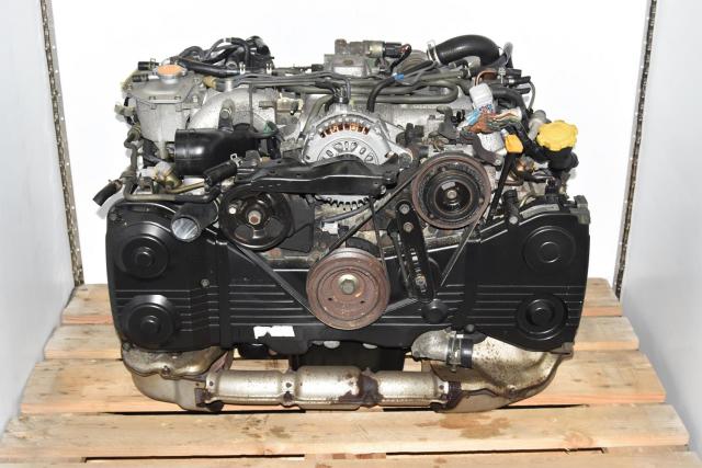 JDM Rev A/B 1998-2000 Replacement 2.0L EJ206 / E208 Twin Turbo DOHC Engine for Sale