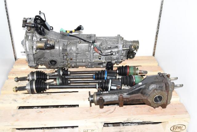Used JDM Subaru 5-Speed Replacement Manual WRX 2006+ Push-Type Transmission for Sale
