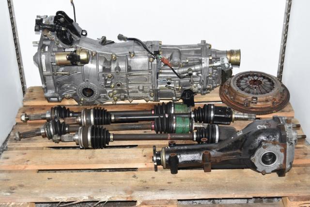 Used JDM Subaru WRX Replacement 2006+ Push Type 5-SPeed Manual Transmission with LSD 4.444 Rear Diff