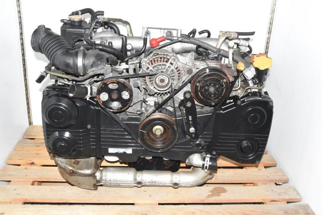 JDM Subaru EJ205 AVCS 2.0L Replacement 2002-2005 TGV Delete & TF035 Turbocharged Engine for Sale