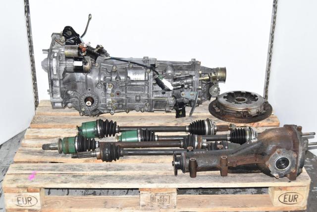 Used JDM WRX 2002-2005 Replacement Manual 5-Speed Transmission with Matching 4.11 Rear Differential