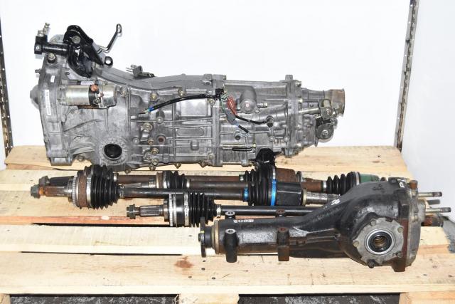 JDM Subaru Push-Type 5-Speed 2006+ Replacement Used Transmission with Axles & Rear 4.11 Diff