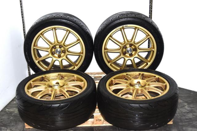 Used JDM 5x100 OZ Racing Prodrive 18x7.5J Aftermarket Mags for Sale