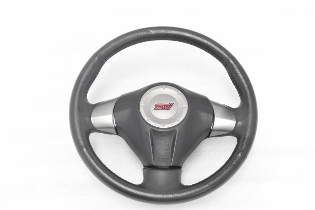 JDM 2008-2014 Subaru WRX STi GR Used Steering Wheel Assembly