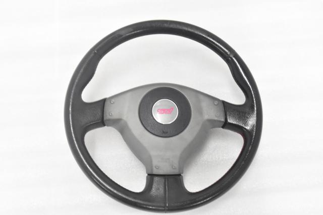 JDM Used Replacement Steering Wheel For 2004-2005 Subaru WRX STi GDB