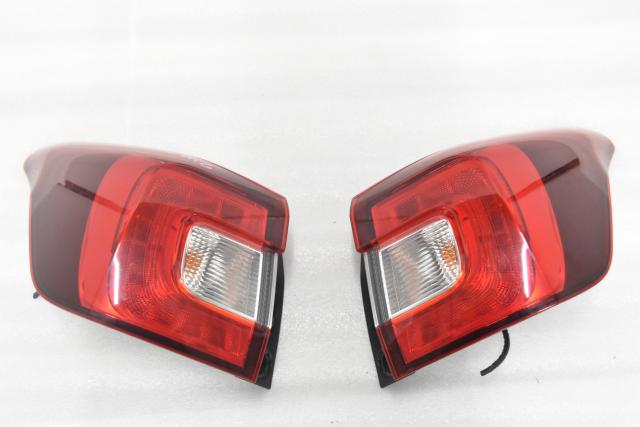 Used JDM Left & Right Tail Lights For 2015-2021 Subaru WRX STi