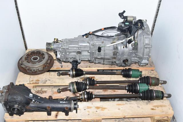 JDM Used  Replacement 5-Speed Manual Transmission with Rear 4.444 LSD, GD Axles & Clutch Assembly For WRX 2002-2005