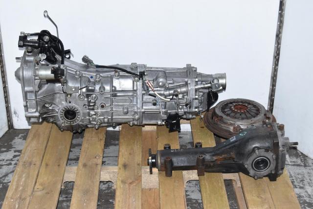 Used Subaru 5-Speed Manual WRX 2006+ Push-Type JDM Replacement Transmission with Rear 4.444 LSD