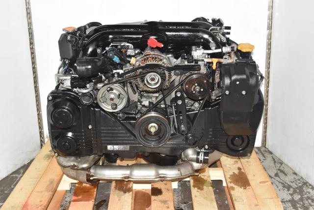 Used JDM Subaru WRX 2006+ DOHC 2.5L Single Scroll AVCS EJ255 Replacement Engine for Sale