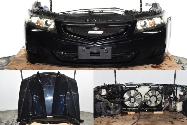 Used JDM Honda Accord Euro-R / TSX Mugen Autobody Nose Cut 04-08 CL7 CL9 with Hood, Fenders, Headlights & Spoiler