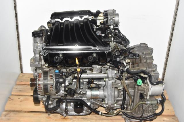 Used JDM Nissan Sentra MR20 DE 2.0L Replacement 16 Valve Engine Swap for Sale with CVT FWD Transmission