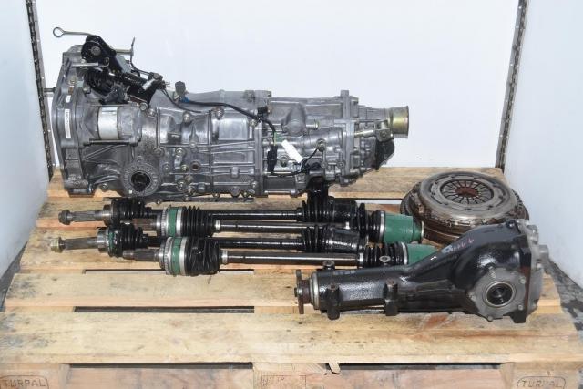 JDM SOHC Impreza & WRX 2002-2005 Replacement GD 5-Speed Manual Transmission with Axles & 4.444 Rear Differential