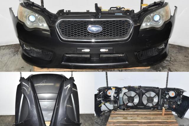 Used JDM Subaru Spec-B Legacy GT Nose Cut Conversion with Bumper Cover, Grille, Headlights, Fenders & Autobody Hood