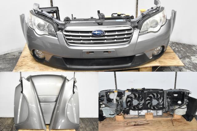 JDM Subaru Outback BP9 07-09 Nose cut with HID Headlights, Fenders, Front Bumper Cover & Autobody Hood