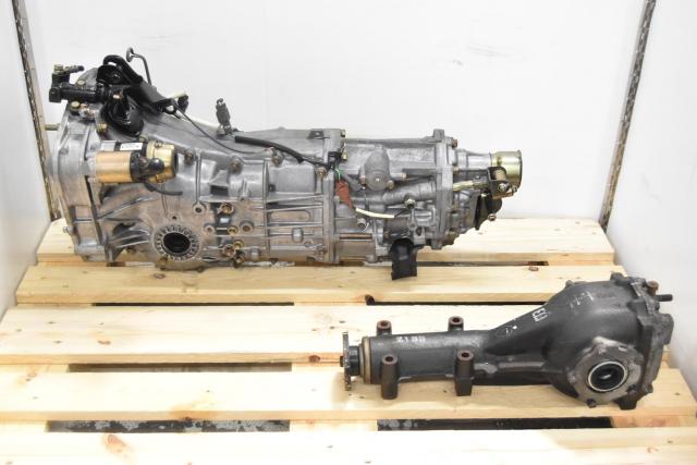 Replacement JDM 06+ Push-Type WRX, Legacy 5-Speed Manual Subaru Transmission with 4.444 Rear LSD for Sale