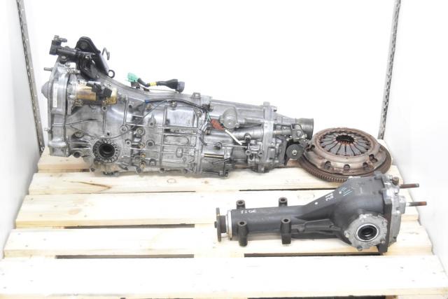 JDM Subaru 06+ Replacement 5-Speed Manual Transmission Swap for Sale with Matching Rear 4.11 Differential