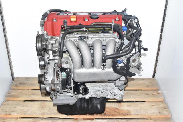 JDM DOHC RBB-3 K24A Accord / TSX 03-06 2.4L Replacement Engine with Euro-R RSX Red Valve Cover