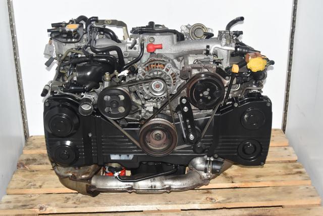 Used JDM WRX 2002-2005 EJ205 AVCS 2.0L Replacement DOHC TD04 Turbocharged Engine for Sale