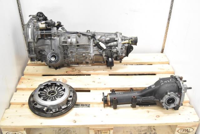 JDM Subaru 5-Speed Replacement Pull-Type WRX 2002-2005 Transmission with Rear 4.444 LSD