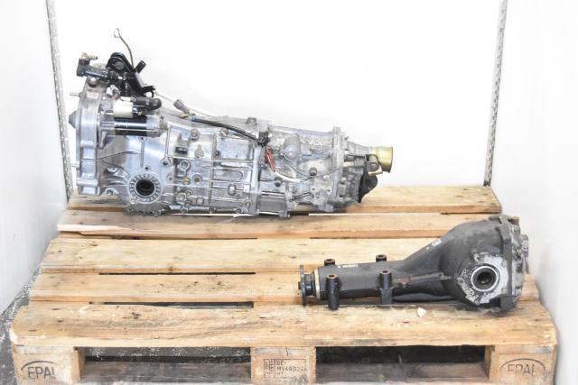 Push Type JDM 5-Speed Replacement WRX 2006+ Manual Transmission for Sale with Rear 4.444 LSD