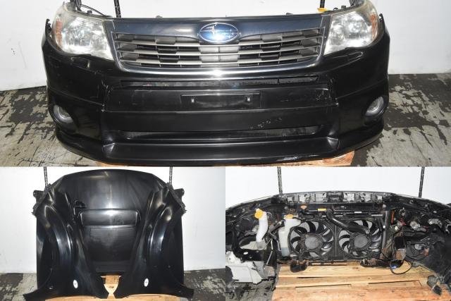 Used Subaru Forester SH5 09-13 Replacement Autobody Nose Cut with Fenders, Hood, Rad Support, Front & Rear Bumper Covers for Sale - Boston, Providence, Hartford