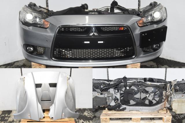 JDM Mitsubishi EVO X Ralliart Replacement 08-16 CX4A CZ4A Autobody Nose Cut with Front & Rear Bumpers, Fenders & Hood for Sale - Massachusetts, Connecticut, New York