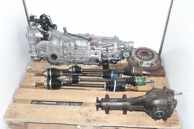 Push Type JDM 5-Speed WRX 06+ Manual Transmission with Rear 4.11 Differential