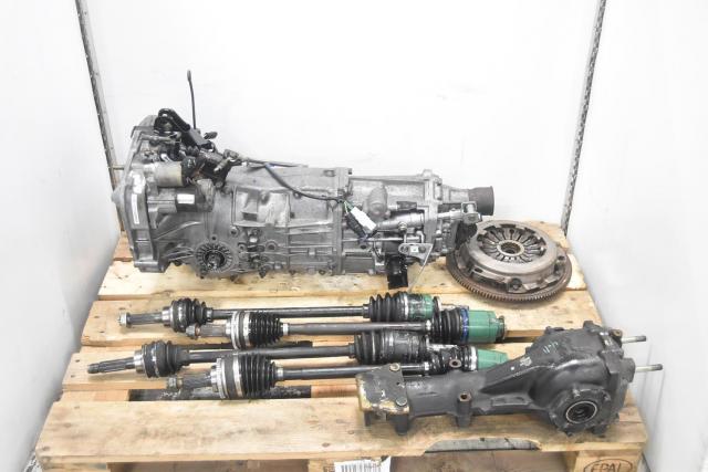 Pull Type JDM 5-Speed WRX 02-05 Manual Transmission with Rear 4.11 Differential