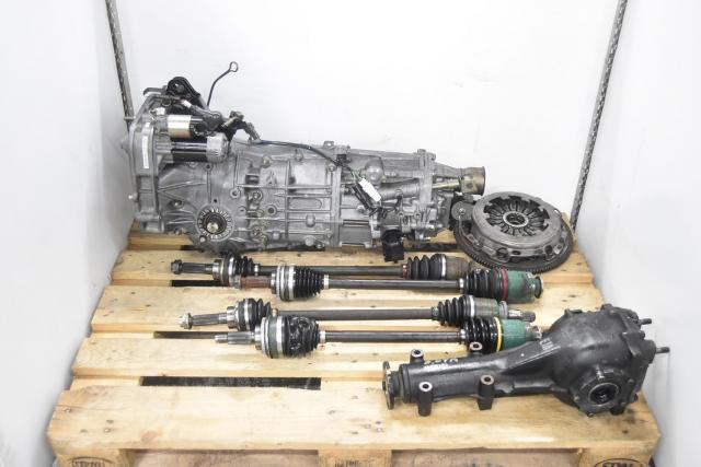 JDM Subaru 5-Speed Pull-Type WRX 2002-2005 Transmission with Rear 4.444 LSD