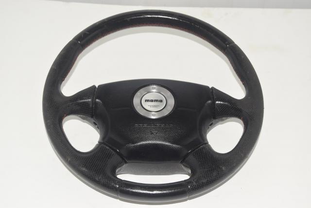 JDM V7 STI Momo 2002-2003 Subaru GD GG Steering Wheel