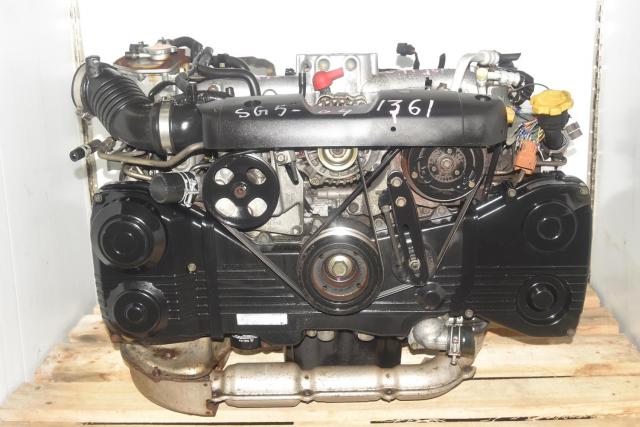 JDM Subaru WRX 2002-2005 DOHC AVCS 2.0L TF035 Turbocharged Engine