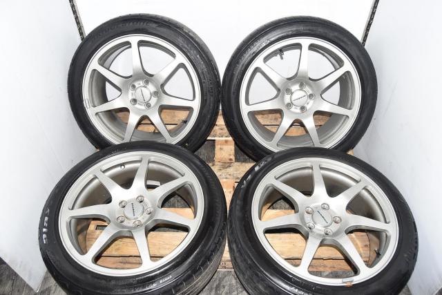 JDM PRODRIVE GC-07C Wheels 17X7.5 Offset 48 5X100 225/45ZR17 For Sale Subaru Impreza WRX STI 