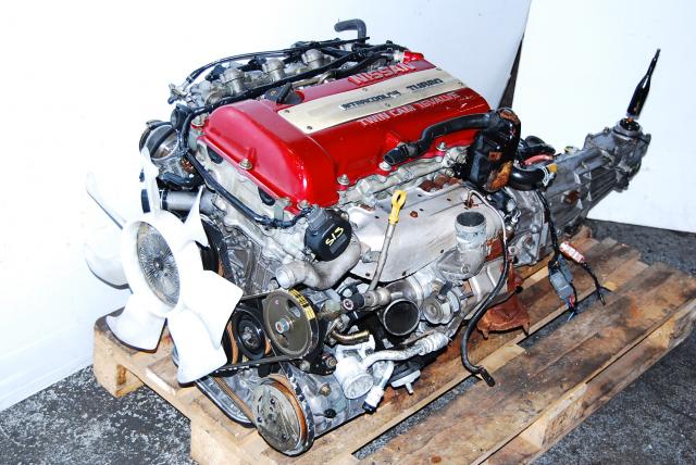 JDM NISSAN SR20DET S13 Redtop Engine, SR20 Turbo Motor Manual Transmission Silvia, 180SX 240SX